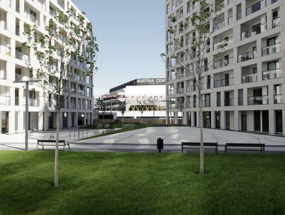 Amazing Austria Center Apartment Near Uno City Vienne Extérieur photo